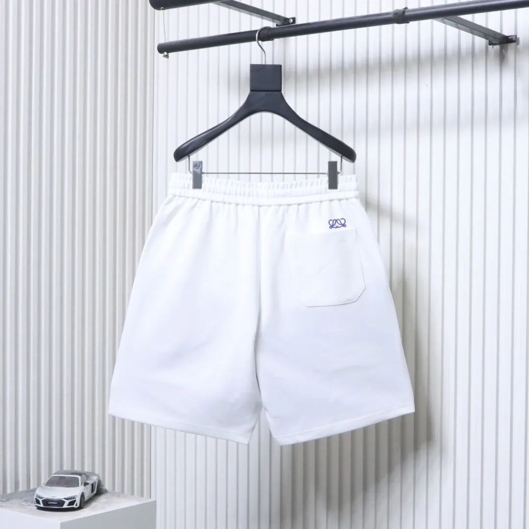 Back Logo Print Shorts