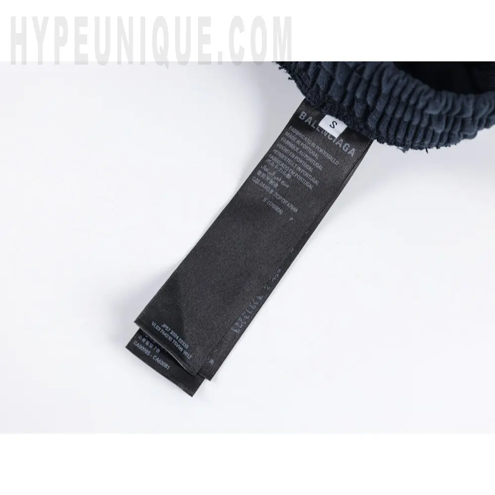 Scholl Baggy Sweatpants in Black Faded