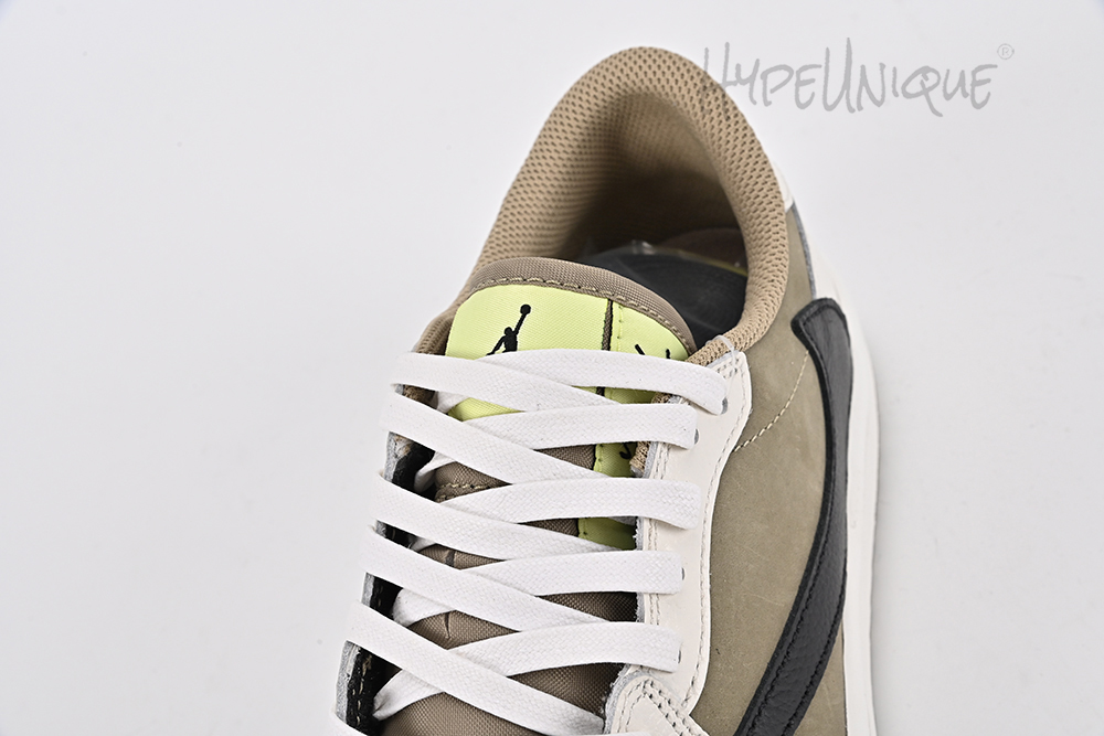 Travis Scott x Air Jordan 1 Low Golf ‘Neutral Olive’ Reps1