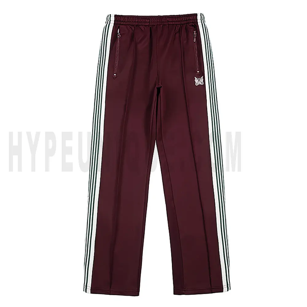 Needles Narrow Track Pant ‘Maroon’ Pants