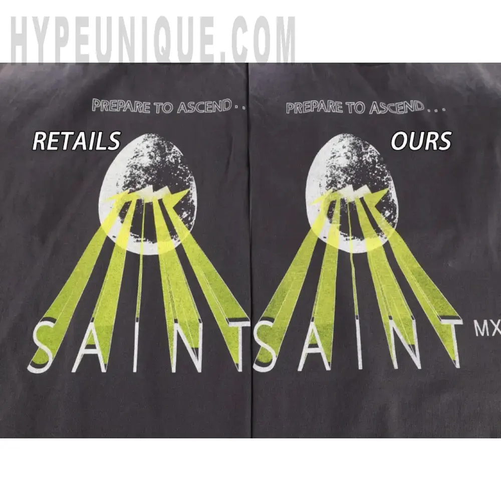 Printed graphic on the front of the garment