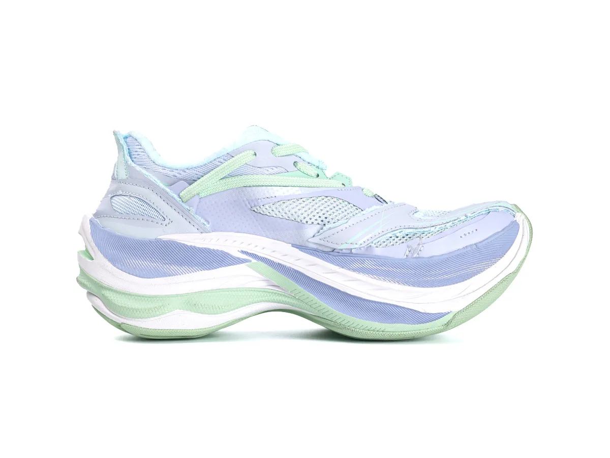BLCG Jet Sneakers Light Blue Lilac Lime Right Side View