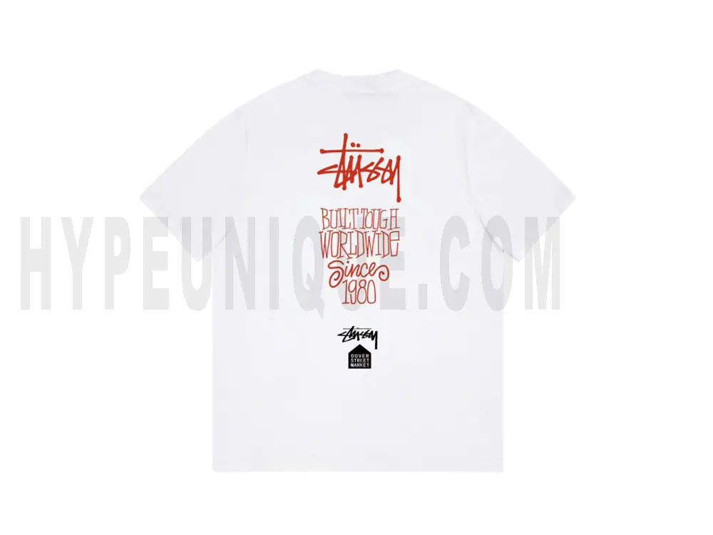 The back of the white clothes