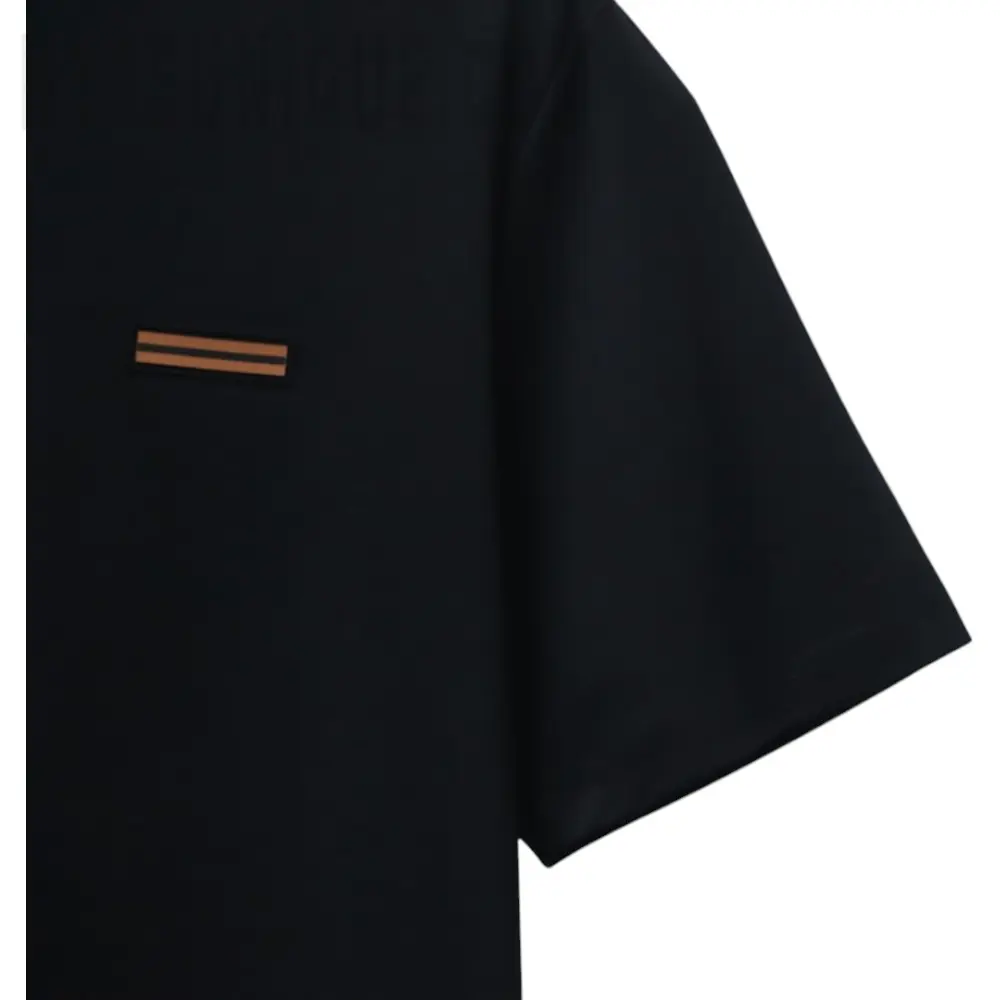 Embroidered graphic on the front of the garment