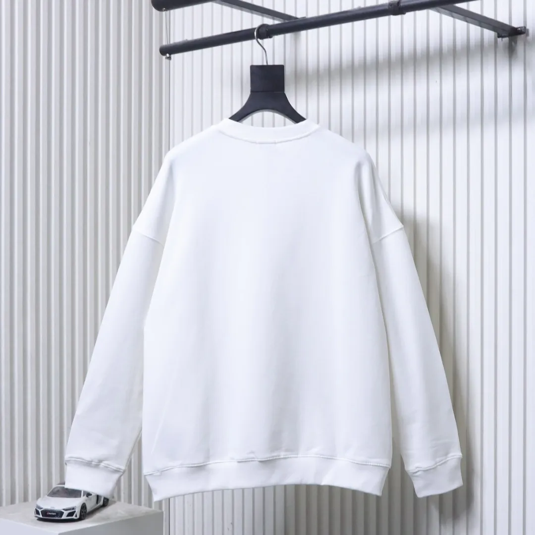 Back View Mcler Mini Logo Crew Neck Sweatshirt