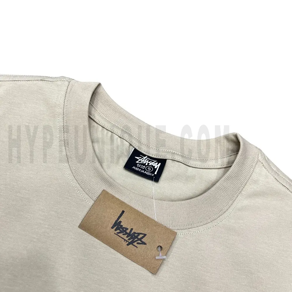 Simple and elegant wash tag with a premium texture.