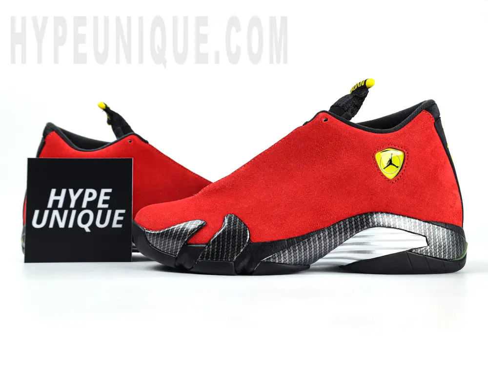 Jordan 14 Retro ‘Ferrari’ 2025 Replica
