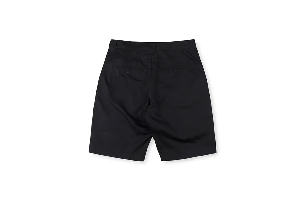 That’s an Awful Lot of Cough Syrup Letter Print Casual Shorts (black back View)