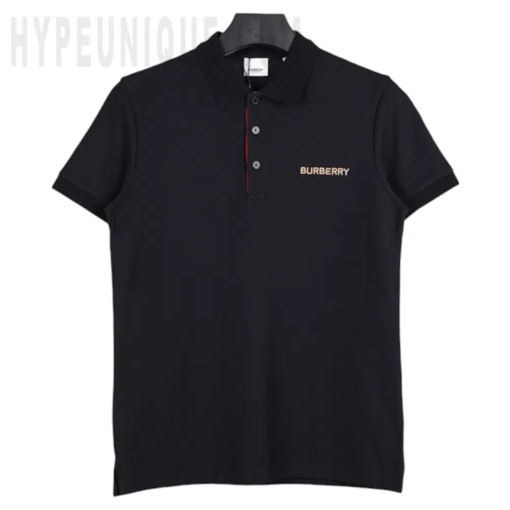 Polo Shirt With Lapel Short Sleeve