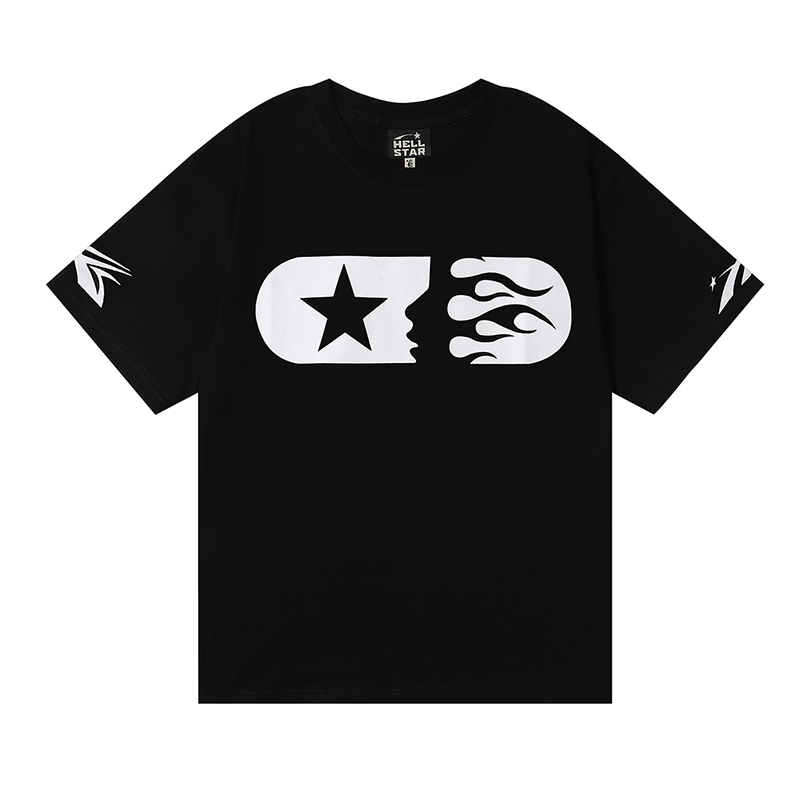 Black T-shirt fron side