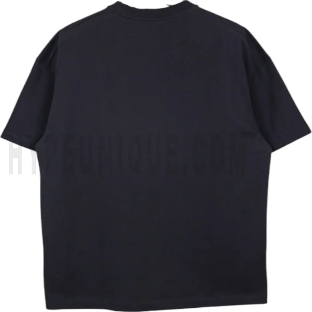 The back of the black clothes