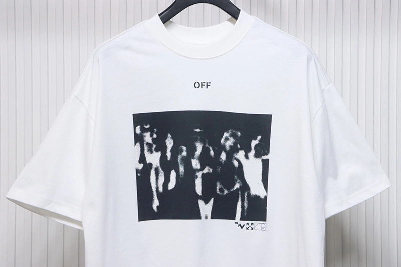 Off-White Band Portrait Printed T-Shirt
