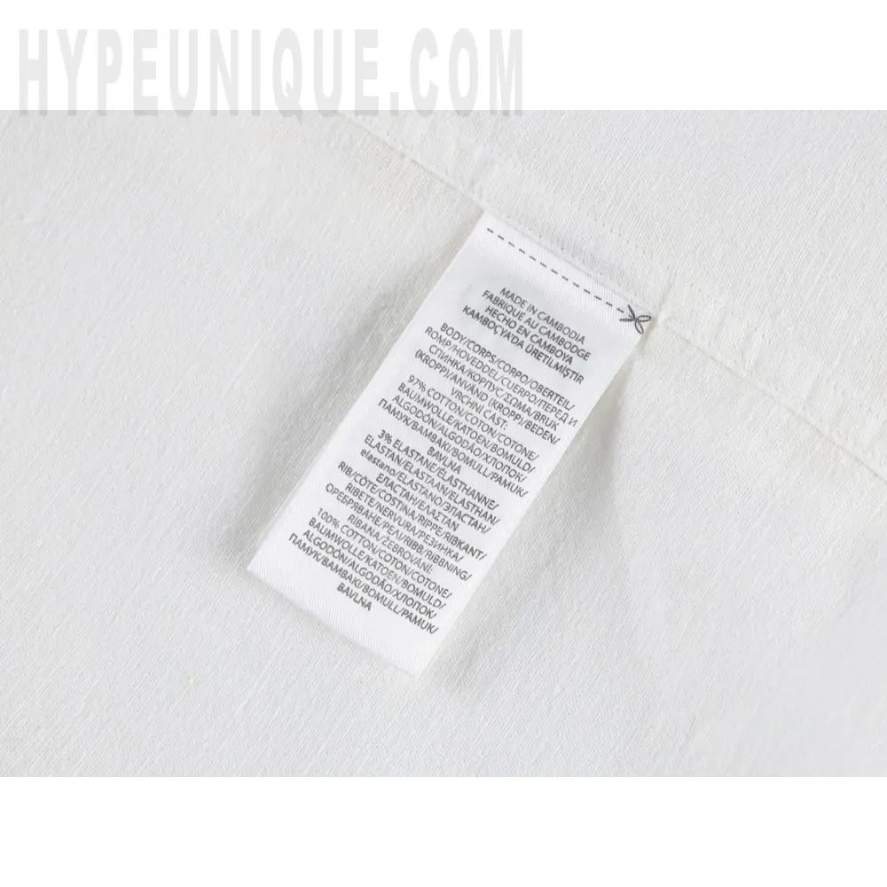 Wash Label