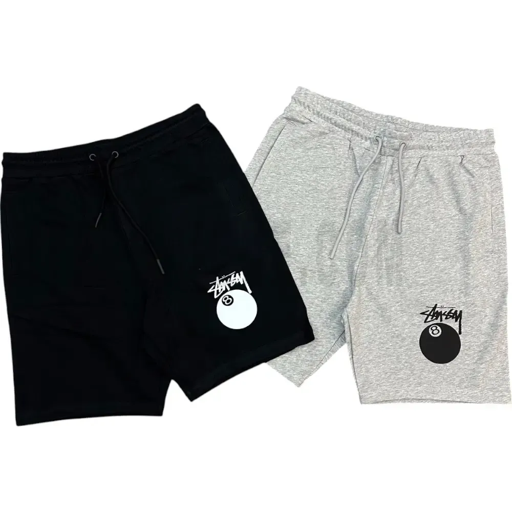 Stussy 8-Ball Logo Sweat Shorts