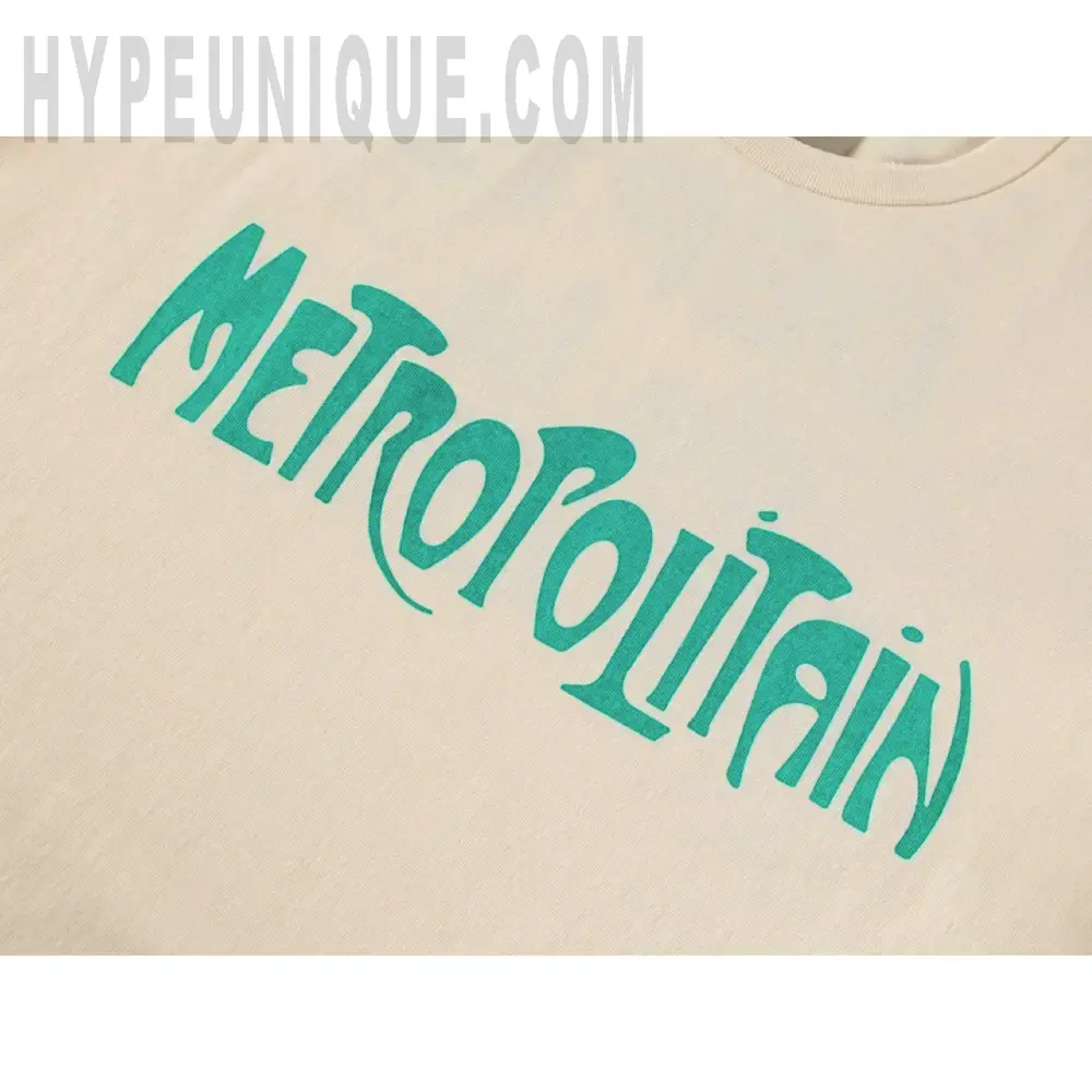 Printed graphic on the front of the garment