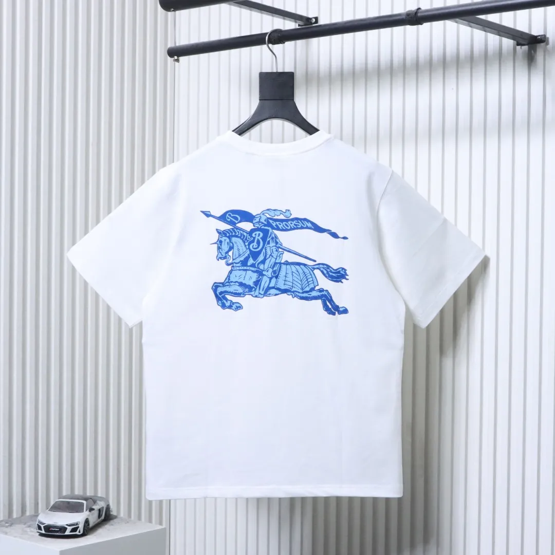Back Equestrian Knight Back Print T-Shirt