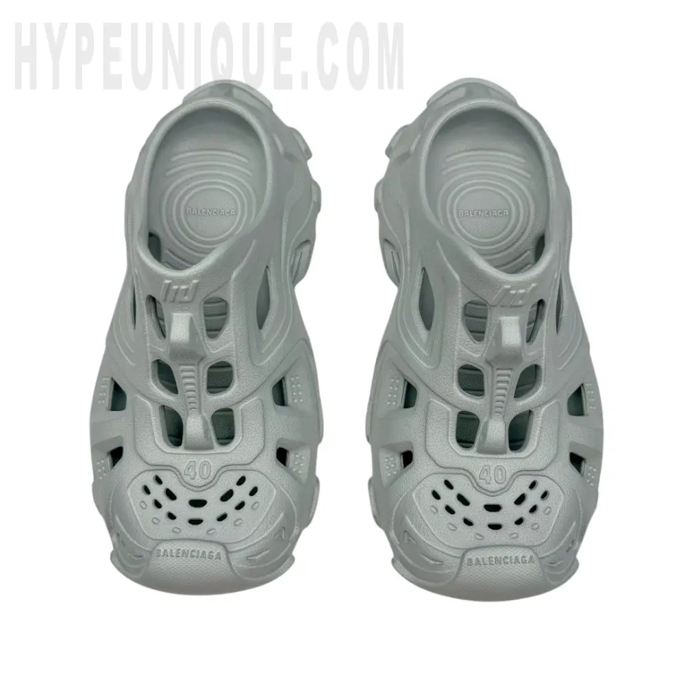 The pair of shoes