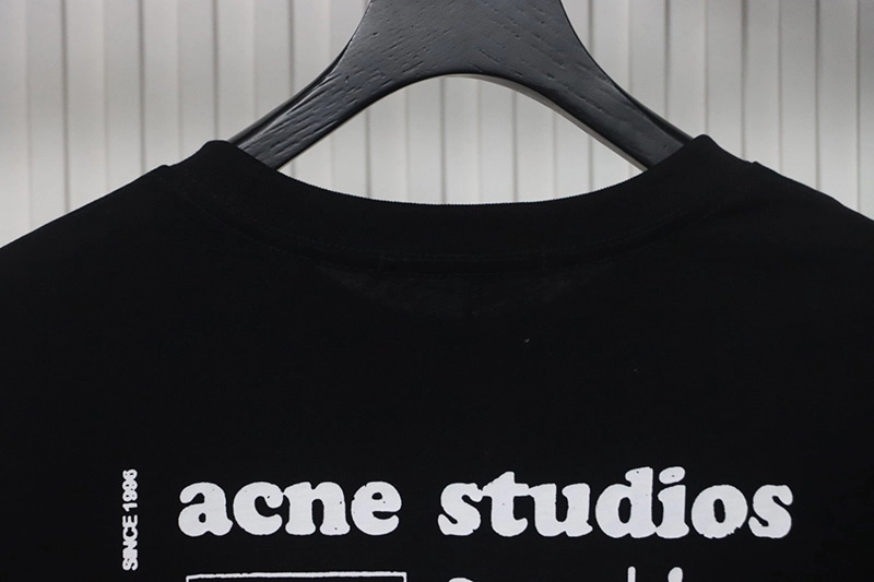 Acne Multi-Label Full-Print Logo T-Shirt