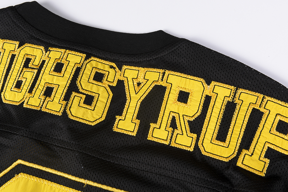 Syrup logo embroidery