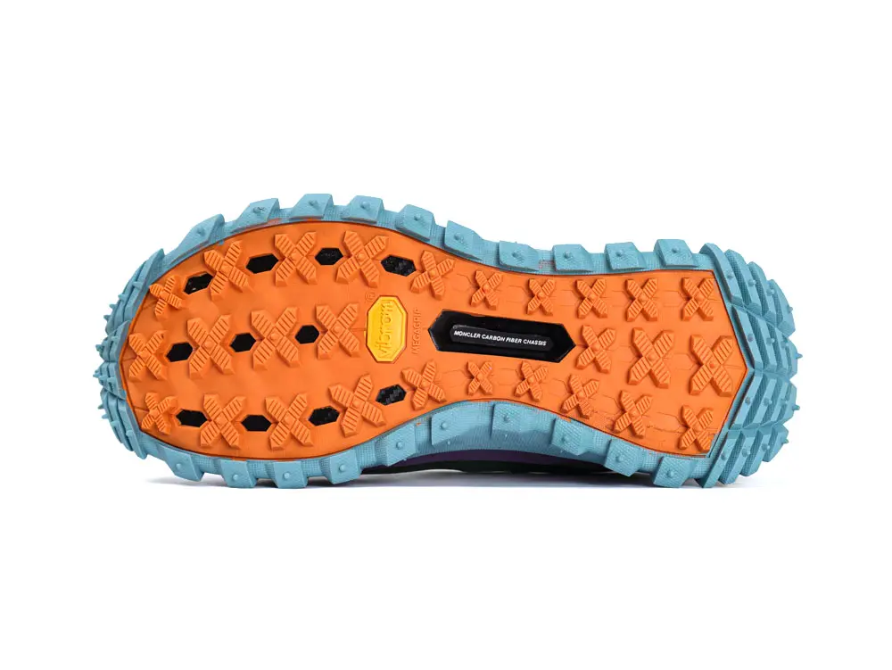 the orange outsole