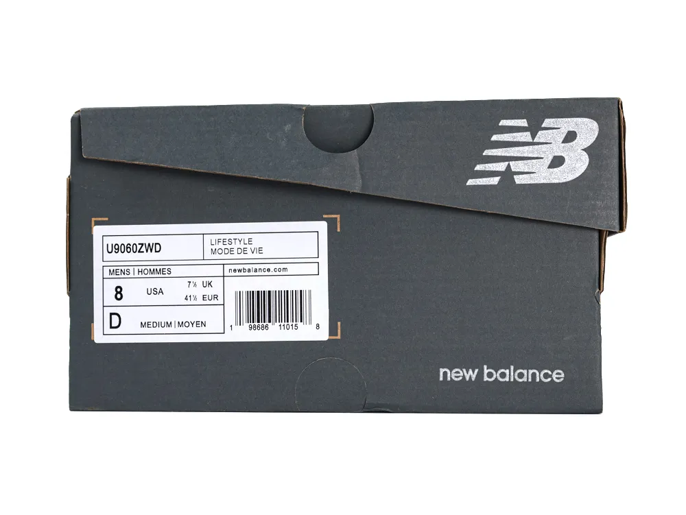 New Balance 9060 Chocolate Shoe Box