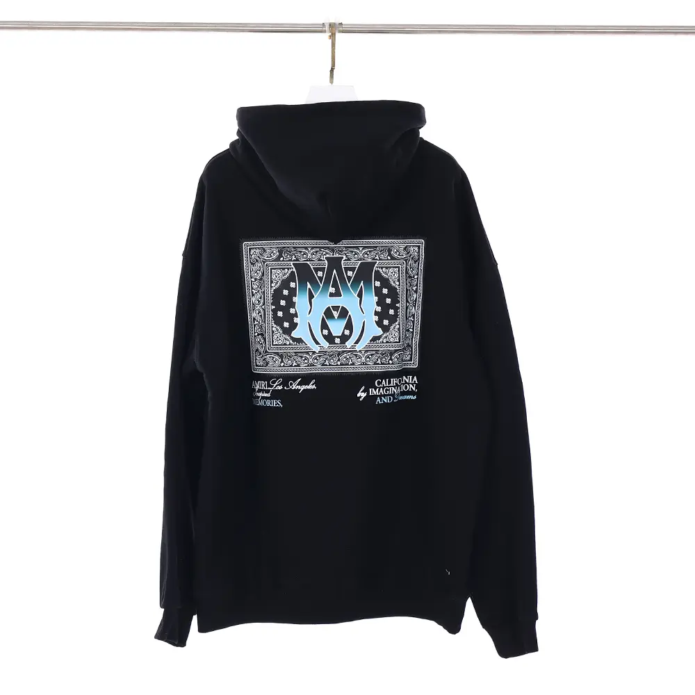 AMIRI Men’s MA Bandana Hoodie