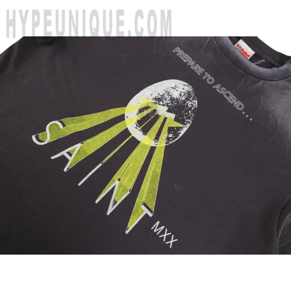 Printed graphic on the front of the garment