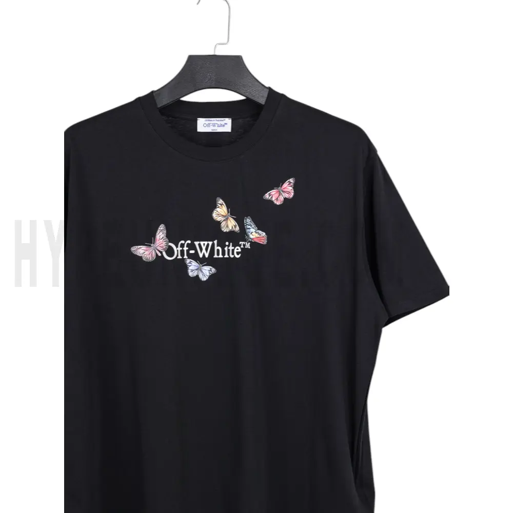 The front of the black clothes