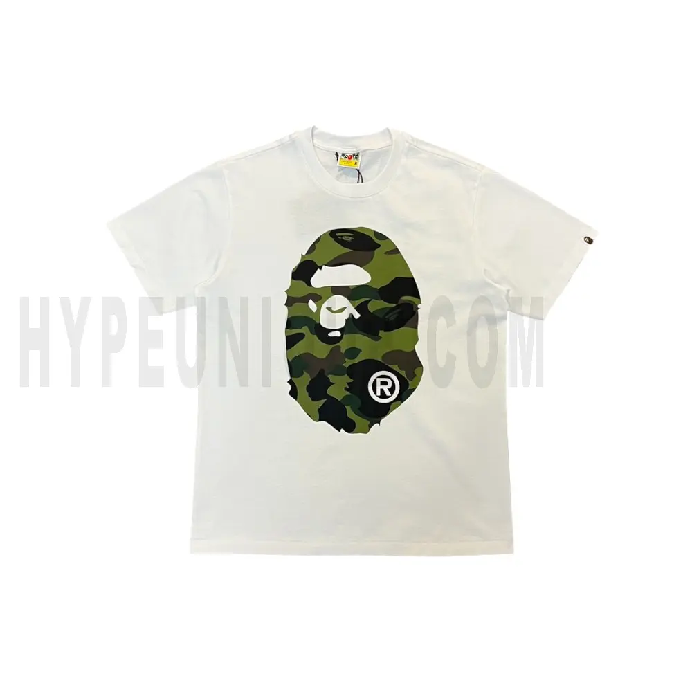The front of the white clothes