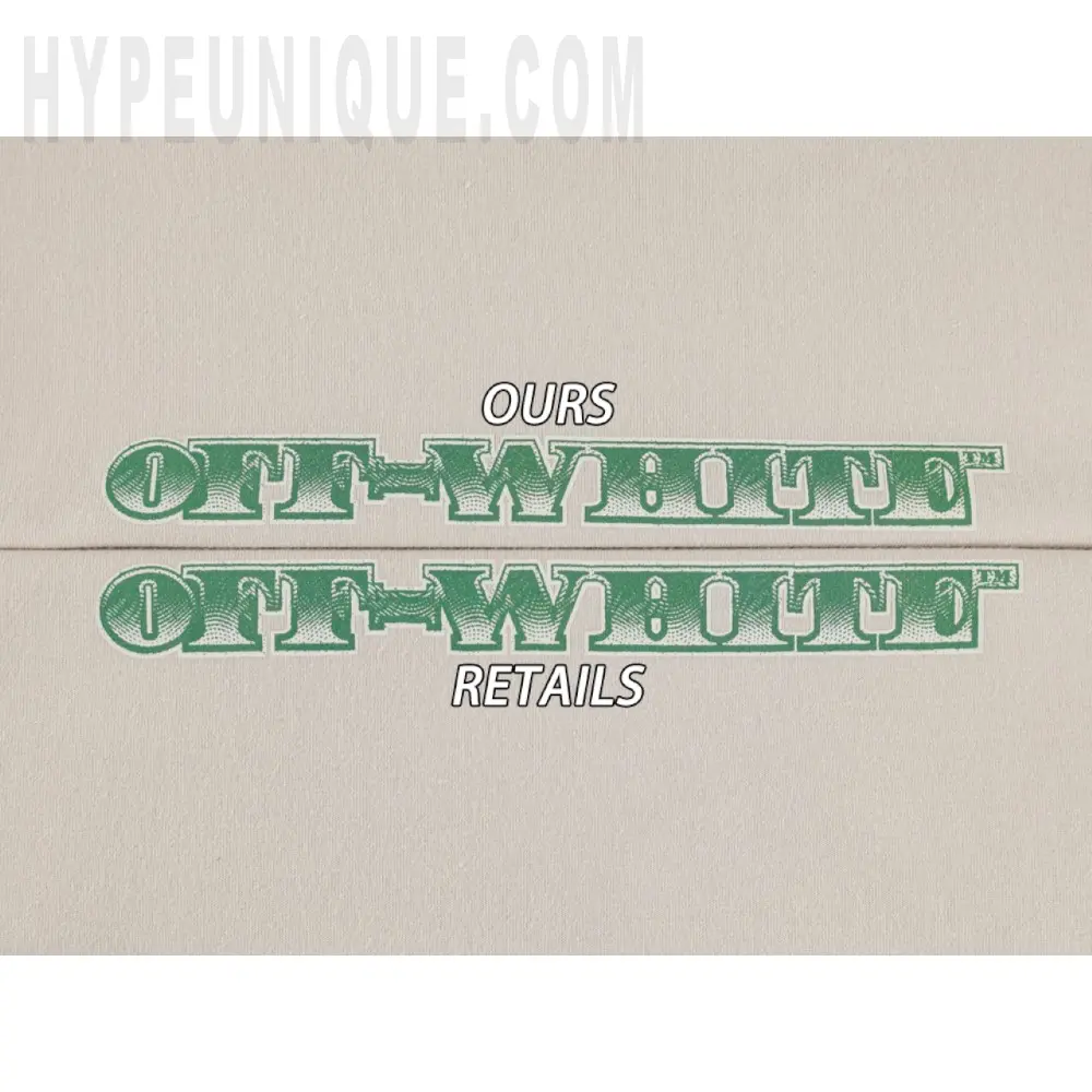 Printed graphic on the front of the clothes
