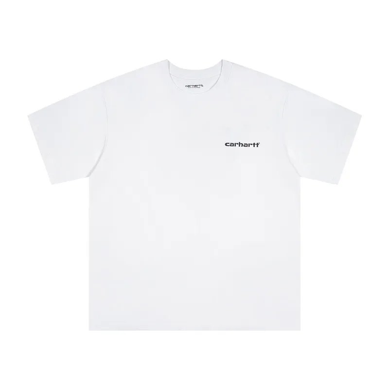 Carhartt Industrial Stripe Logo T-Shirt color White