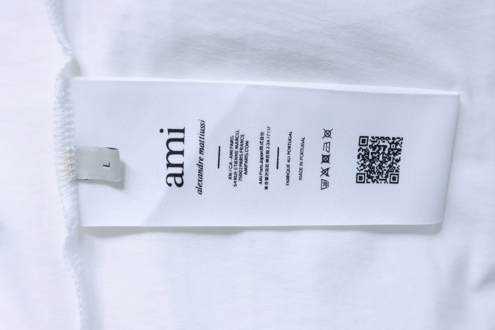 Label with QR Code
