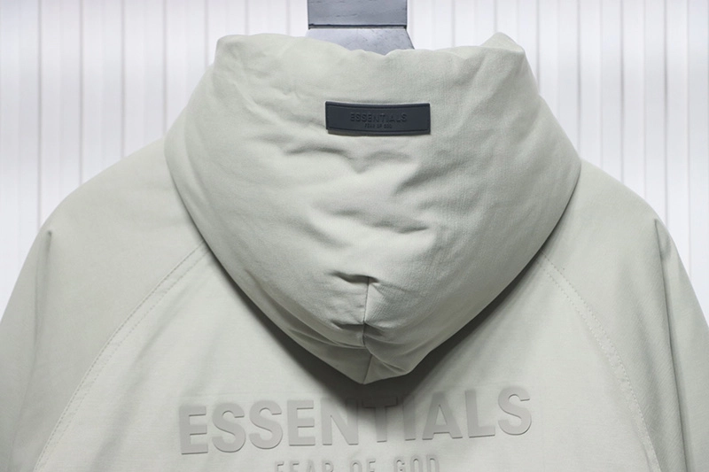 Fear Of God Essential Hooded Cotton Jacket
