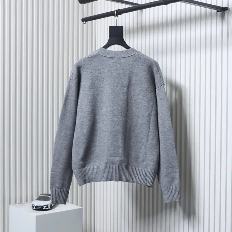WE11 DONE Logo Embroidered Sweater/Knit