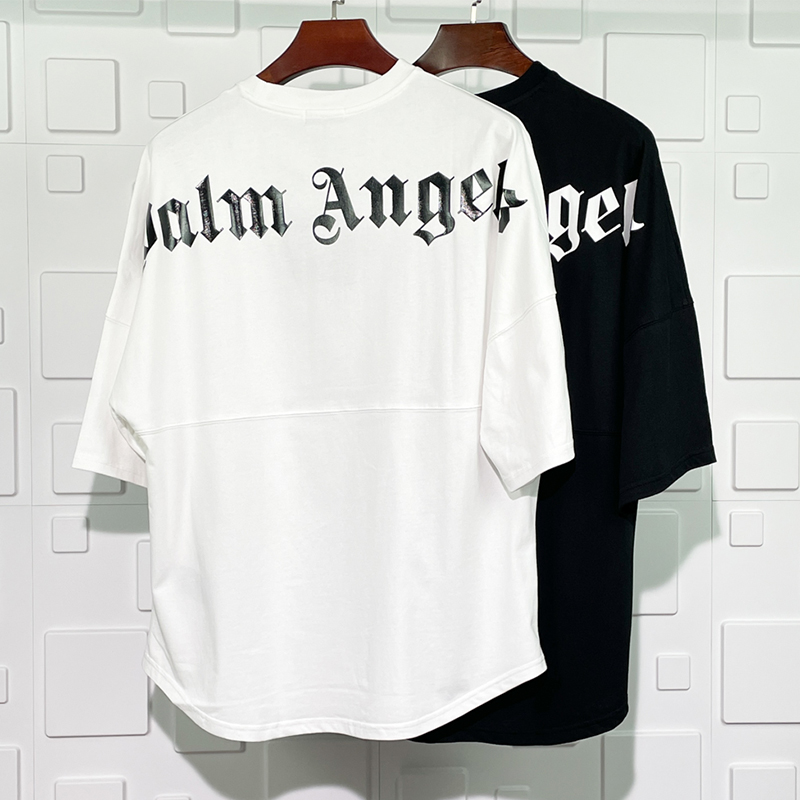 PALM ANGELS MOCK NECK TEE REPLICA