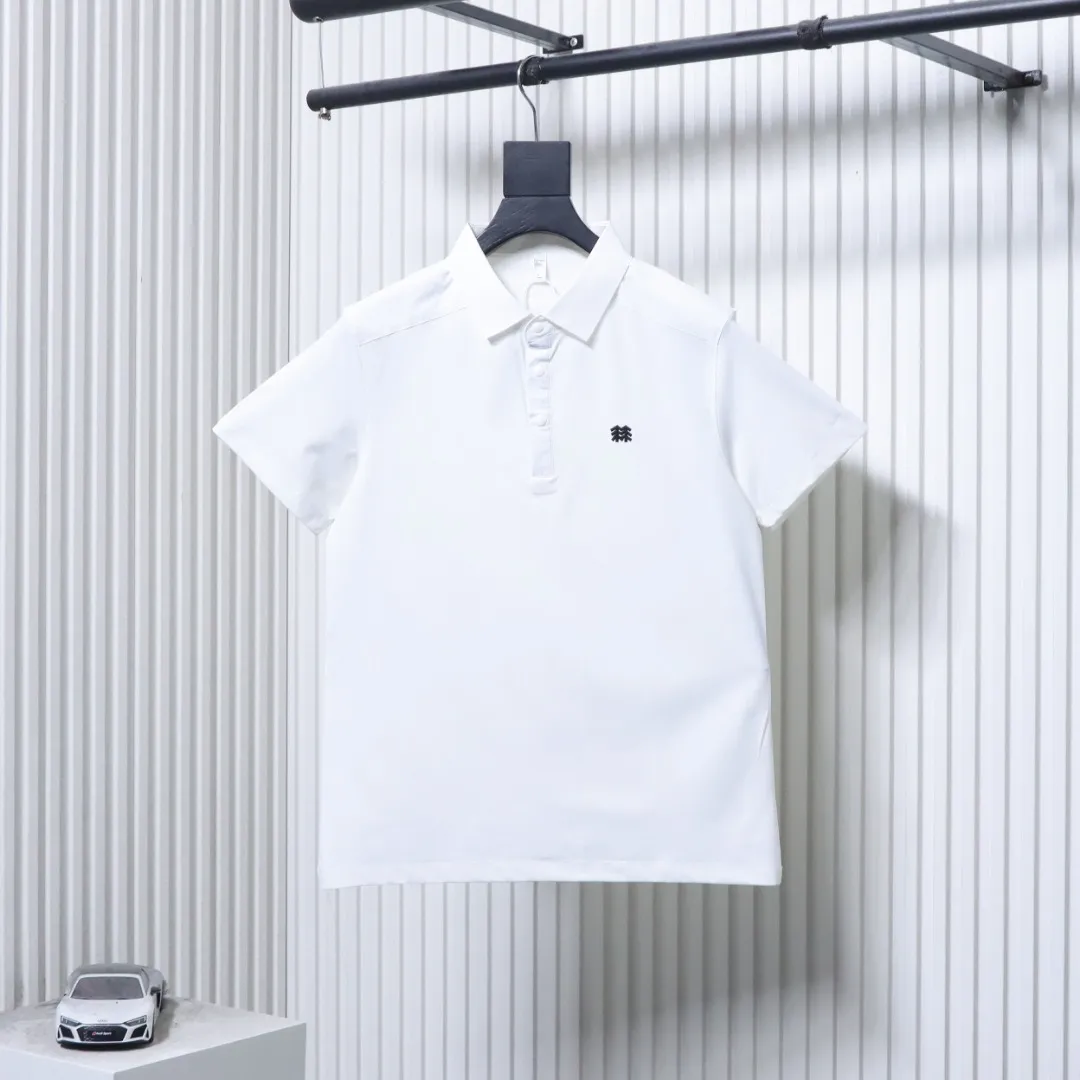 KS 2026 Quick-Dry Business Casual Polo T-Shirt Color White