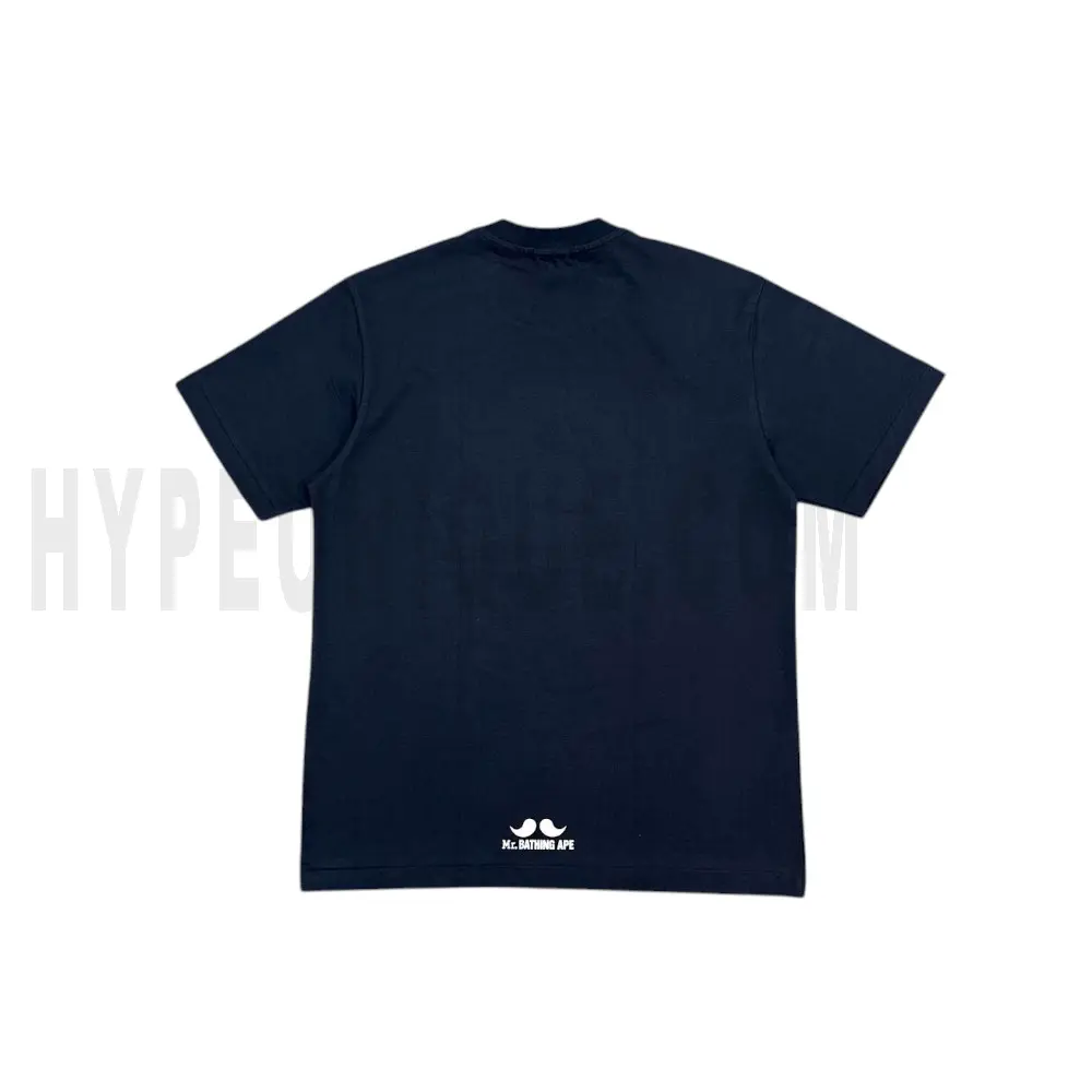 The back of the blue clothes