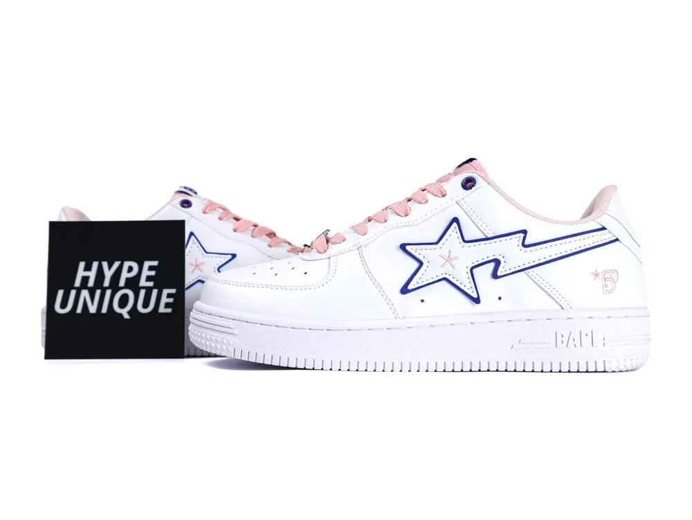 A Bathing Ape Bape Sta BAPY “White Pink”