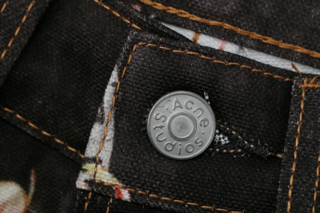 Button of jeans