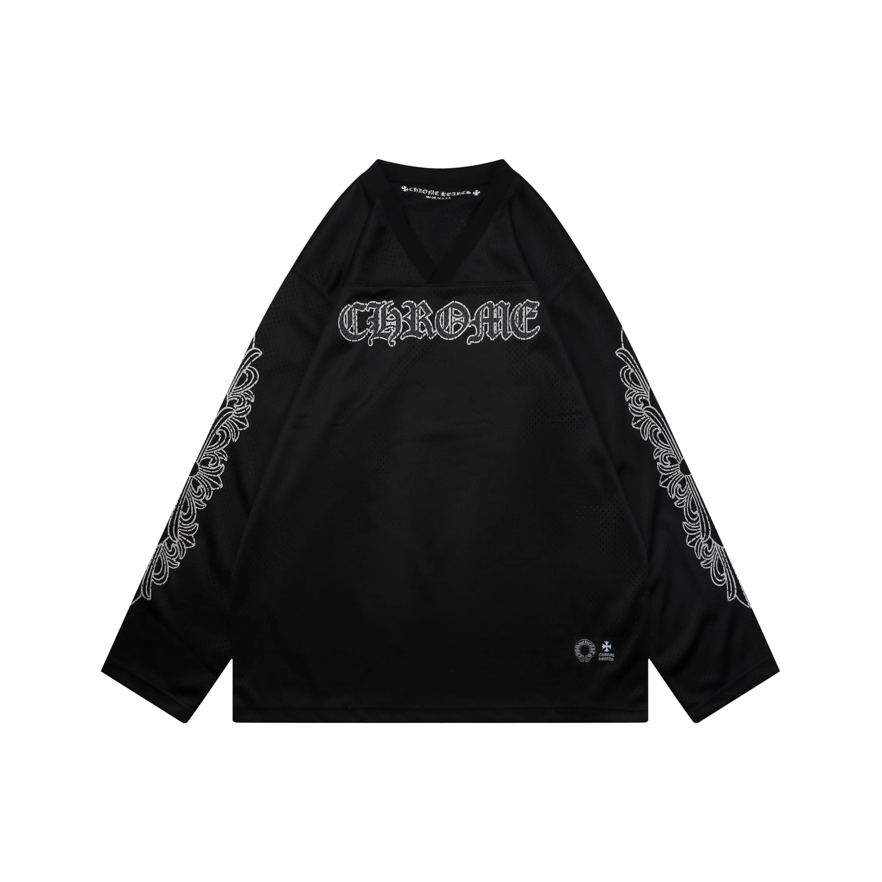 CH Glitter Sanskrit Ice Hockey Long Sleeve Jersey