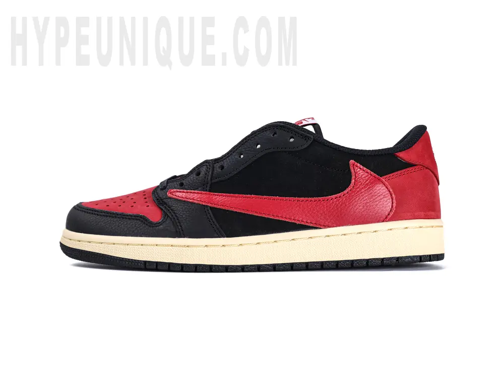 Travis Scott x Air Jordan 1 Low OG “Bred” Concept