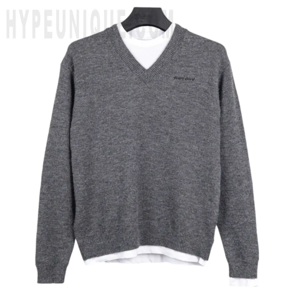 Cashmere V-neck Sweater