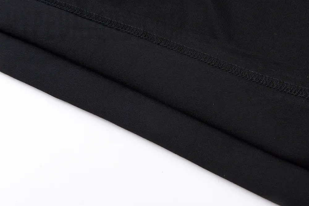 That's Awful Lot of Cough Syrup Bear Dropout T-shirt showing the inner seams and materials