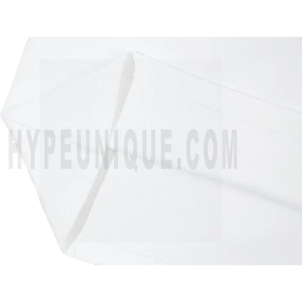 Precision-cut from wrinkle-resistant premium cotton