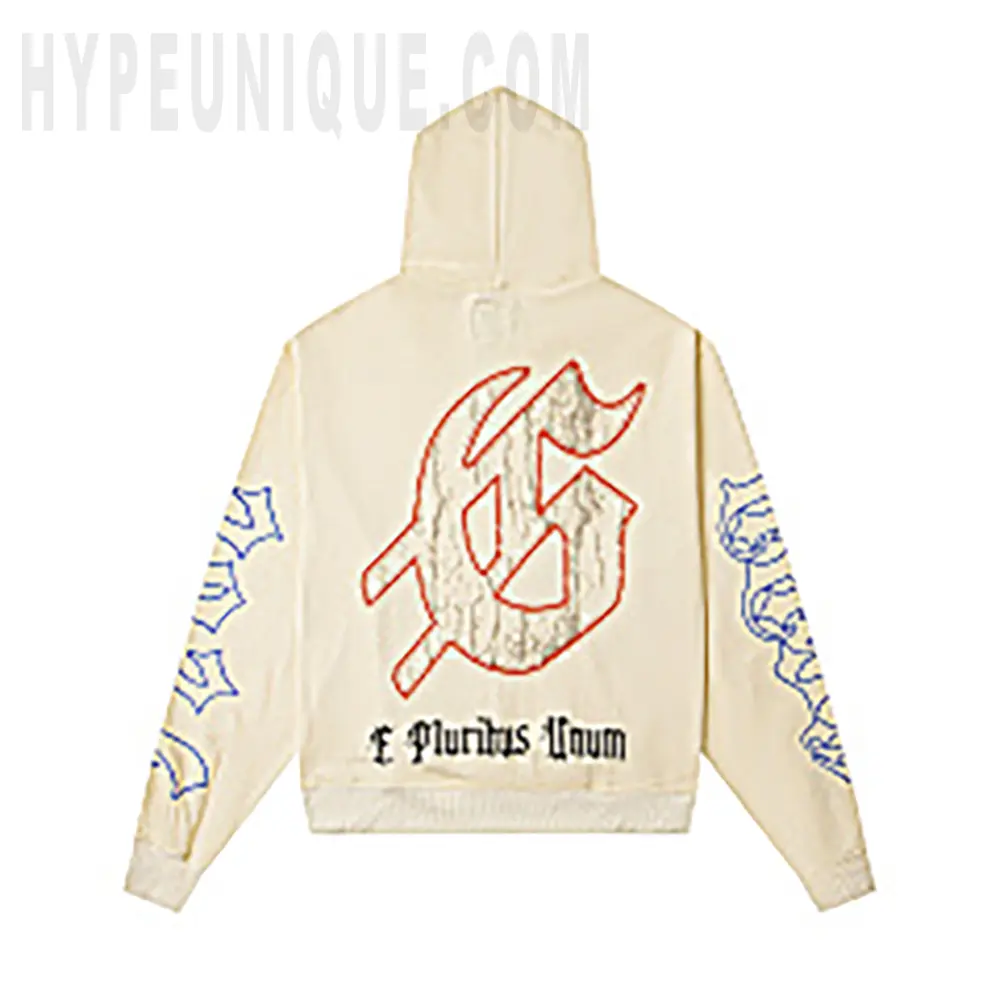 Godspeed Skeleton Graphic Beige Hoodie