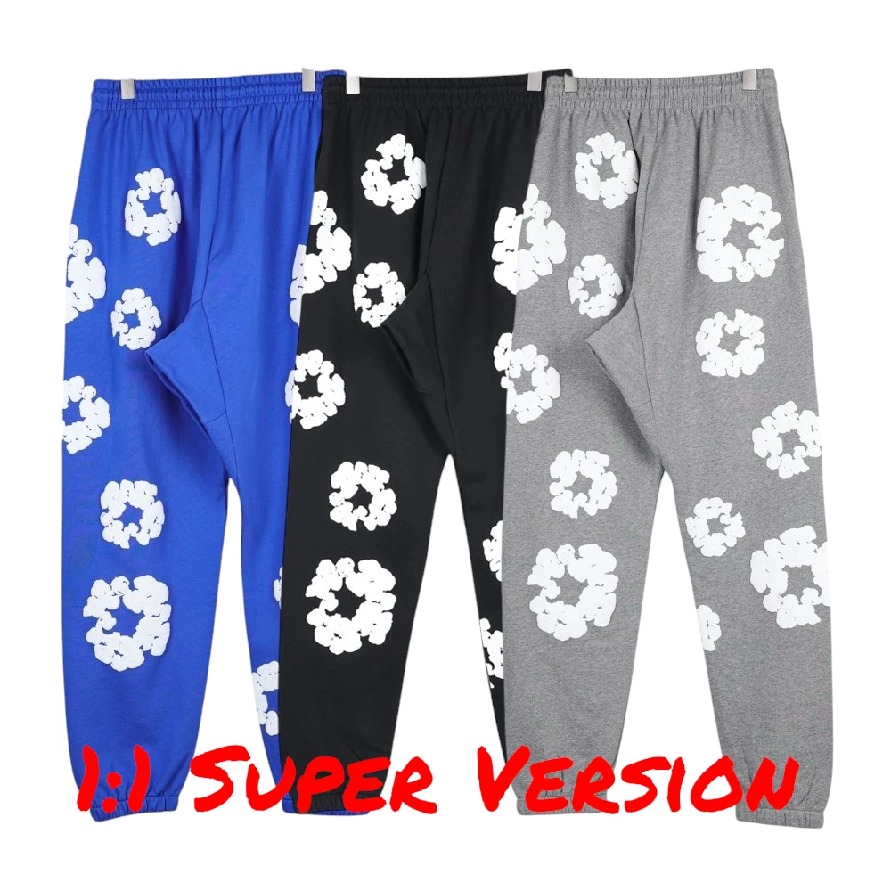 [1:1 Super Reps] Denim Tears Cotton Wreath Sweatpants