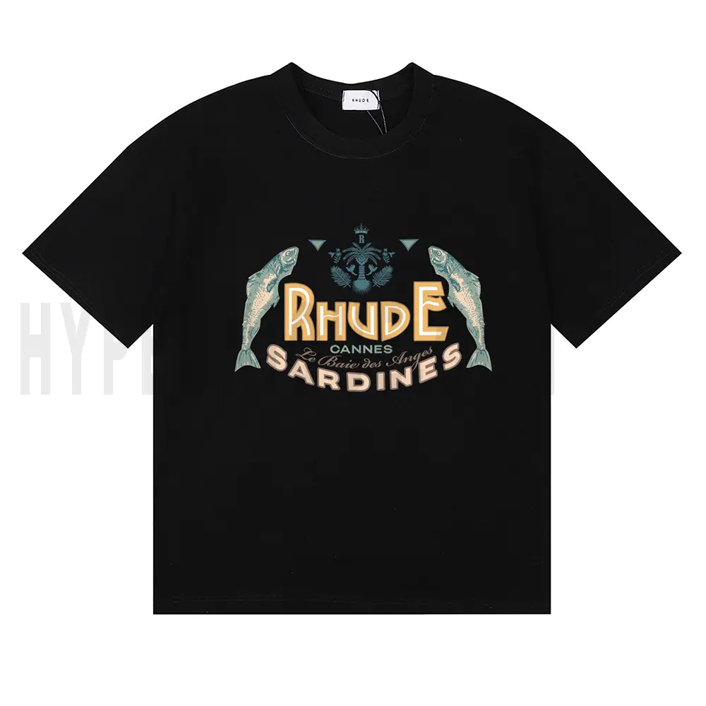 The front of the black clothes