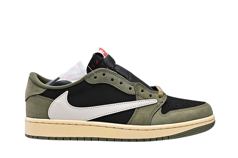 Travis Scott x Air Jordan 1 Low OG “Black Olive”