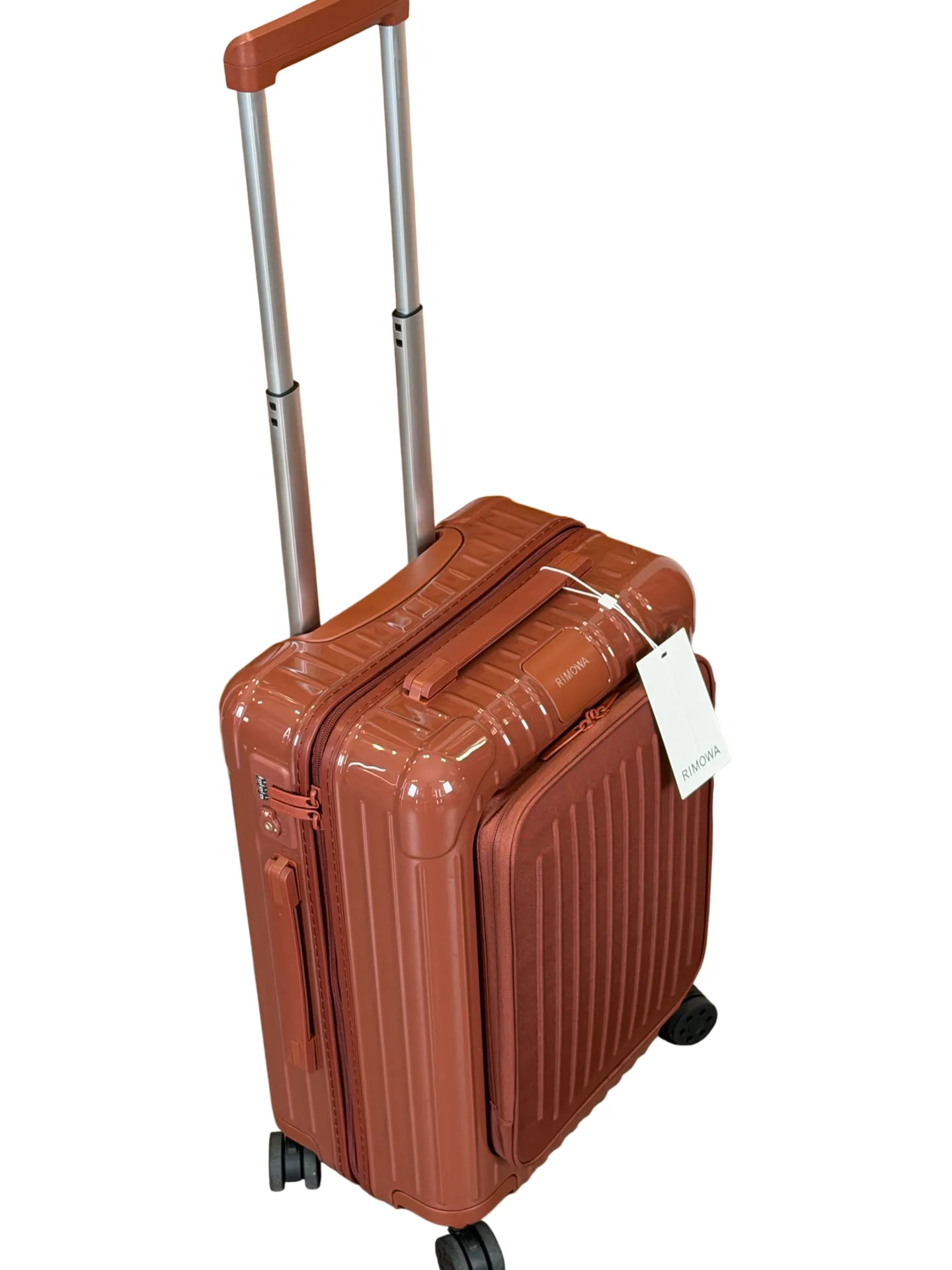 Essential Sleeve suitcase with telescopic handle