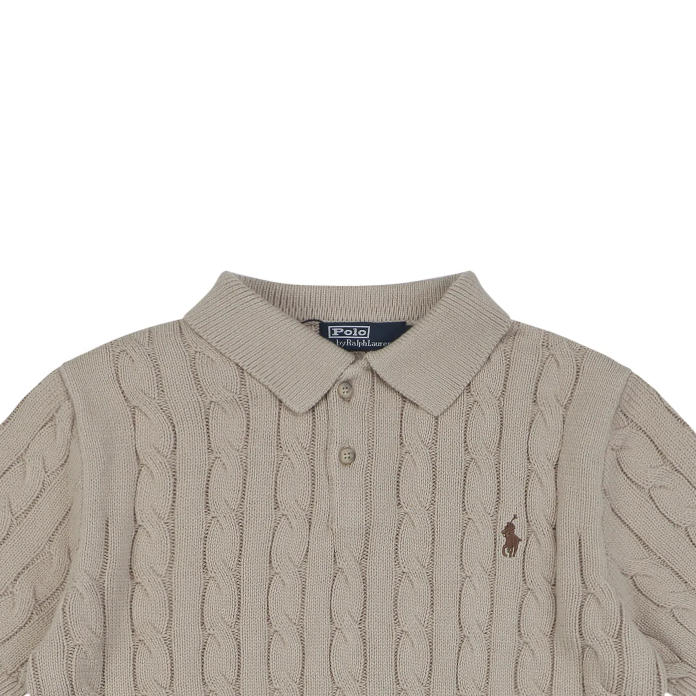 Close-up View of Polo T-Shirt